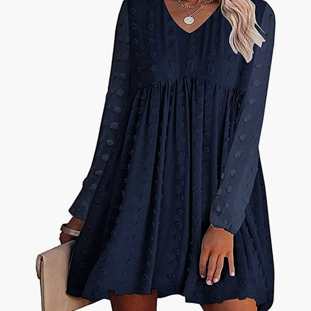 Navy Blue Dress